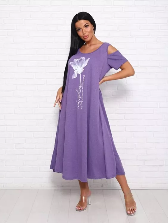 Платье Эмили- Сирень