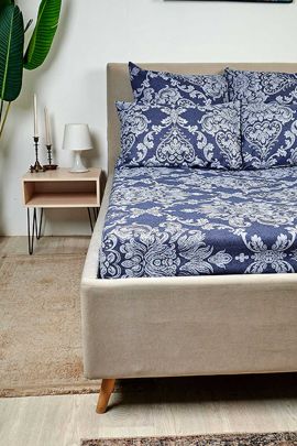 Простыня бязь - Версаль, цвет серый