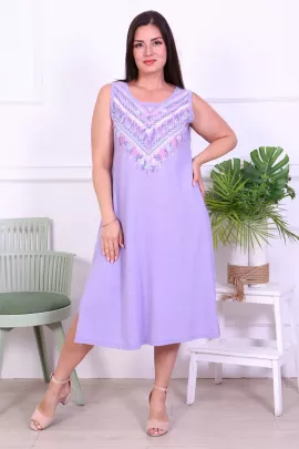 Сарафан 42177 лиловый последний размер