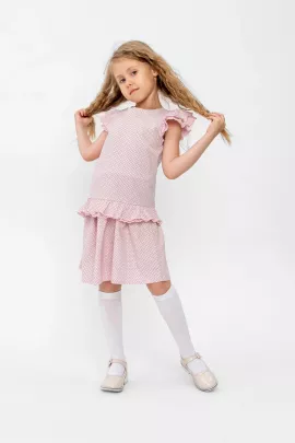 Костюм Полька розовый детский