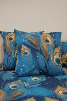 Комплект наволочек бязь люкс - Перо павлина