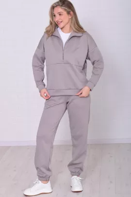 Костюм женский 5-354д (серый)