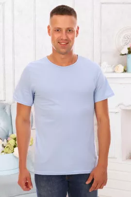 Марк (голубая) футболка мужская