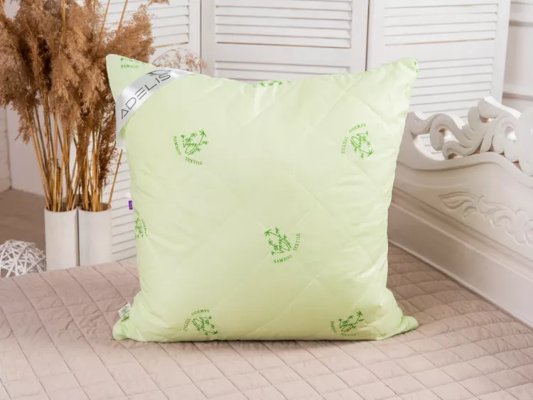 Подушка "Бамбук" тик на молнии