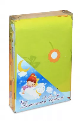 Панда(зел) КПБ бязь детский