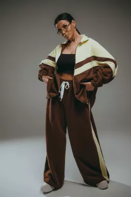 Алиша костюм женский (шоколад)