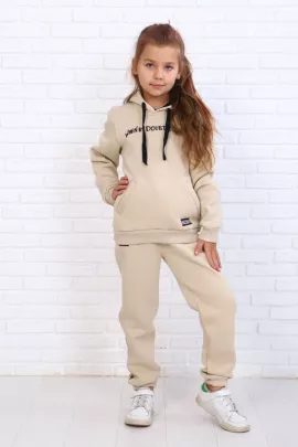 Костюм детский 61030 бежевый последний размер