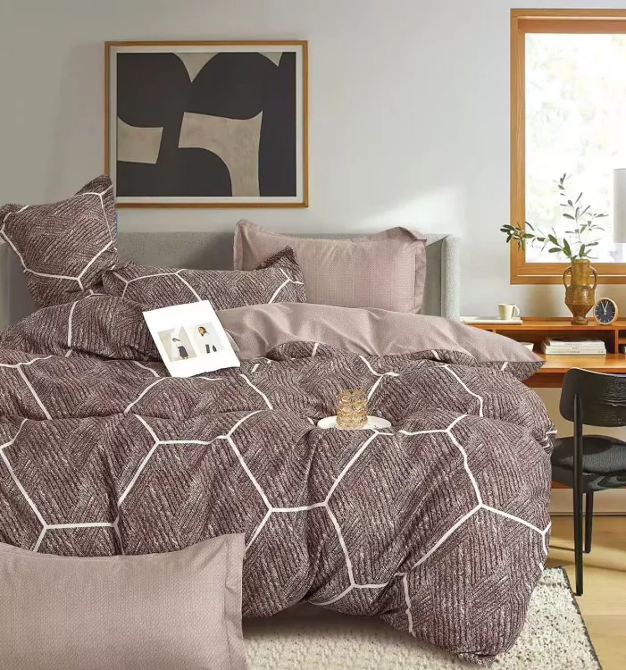 Постельное белье поплин люкс - Соты