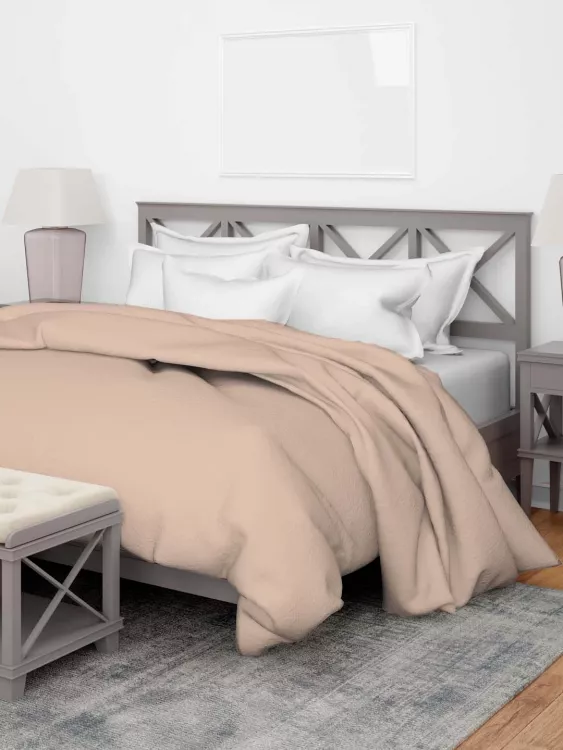 Пододеяльник Микрофибра Узор - Пломбир