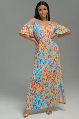 Ялта платье женское (леопард розовый)