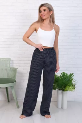 Брюки женские 8-044м (графит) Монстера