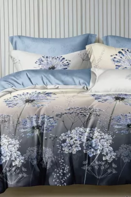 Постельное белье поплин эксклюзив на молнии - Сильва