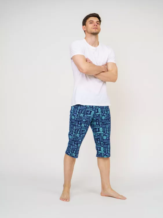 БМ-01 НСД Бриджи мужские (кулирка) Индиго