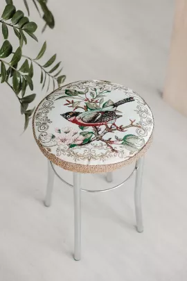 Сидушка на табурет круглая 32