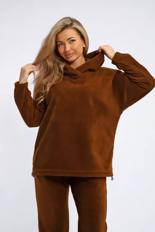 Костюм женский 24678 коричневый последний размер