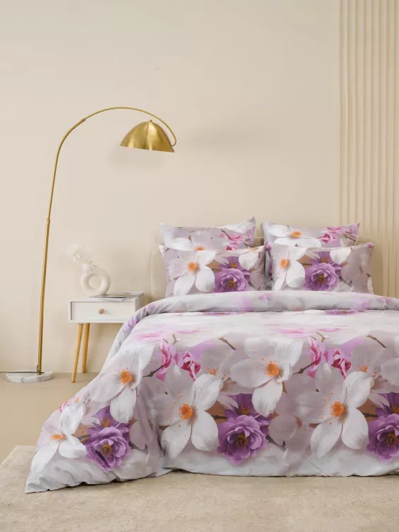 Пододеяльник бязь люкс на молнии - Нарциссы