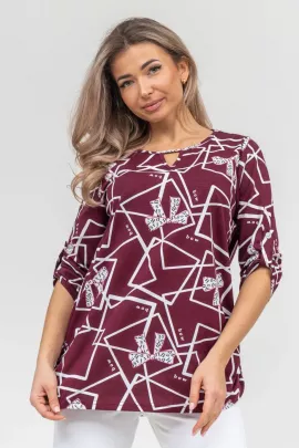 Туника 36888 бордо последний размер