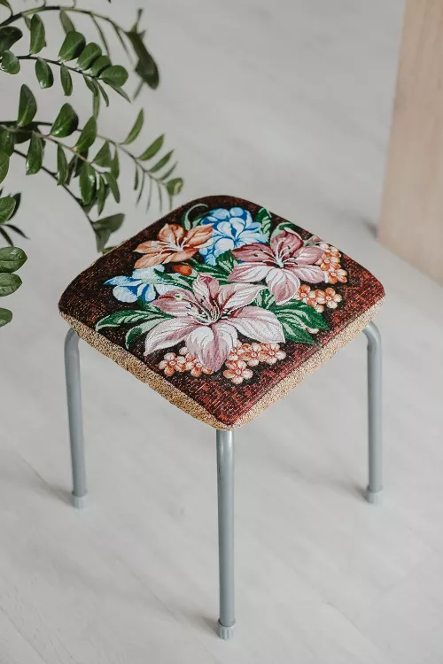 Сидушка на табурет квадратная 32х32