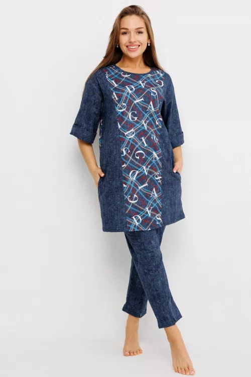 Костюм женский с брюками 799858