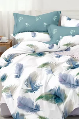 Постельное белье поплин эксклюзив на молнии - Легкий бриз