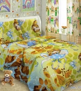 Постельное белье 1.5 с дет.рисунком - ЧАРОДЕЙКА