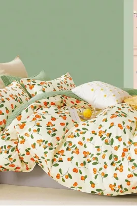 Постельное белье сатин люкс - Брусника