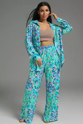 Парадиз костюм женский (бирюзовый)