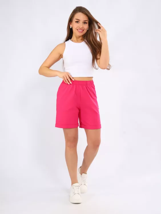 Шорты женские 8-052г (фуксия)