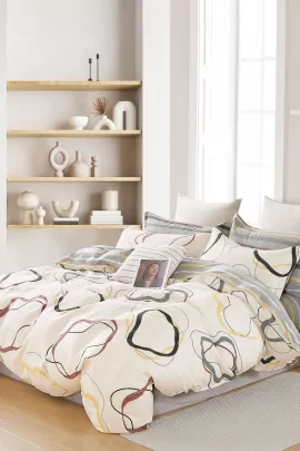 Постельное белье сатин элит на молнии - Графика