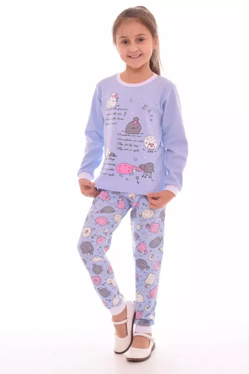 Пижама детская 7-173 (голубой)