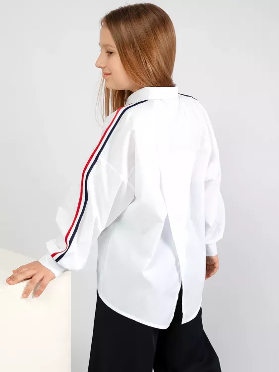 Блузка для девочки оверсай Свобода 2