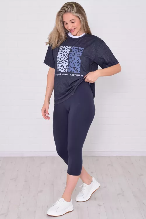 Бриджи женские 8-056д (графит)