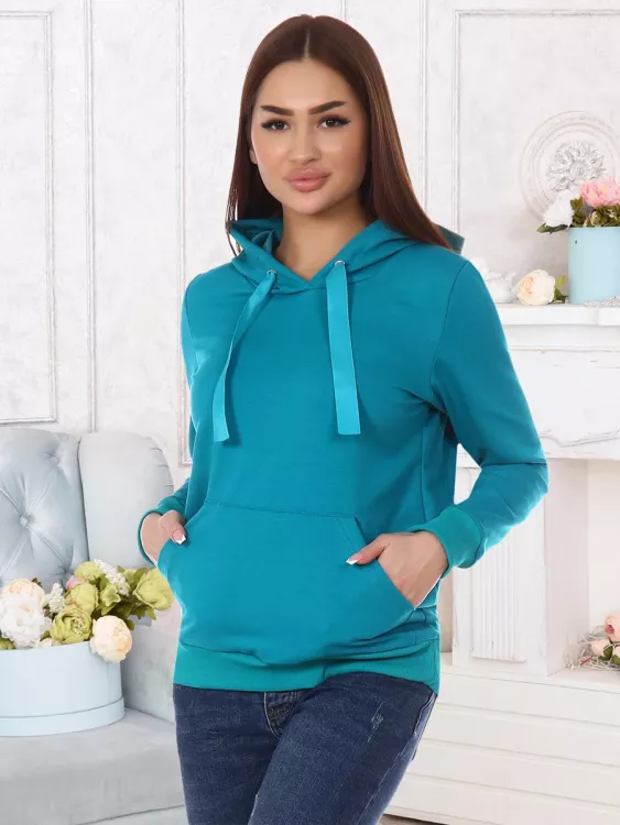 Жанна (изумруд) толстовка (джемпер)