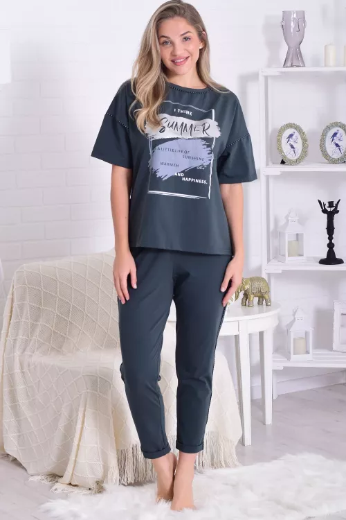 Костюм женский с брюками 762870