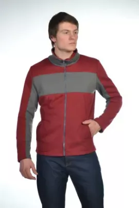 Толстовка мужская футер 3х ниточный на молнии