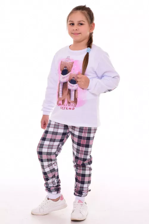 Пижама подростковая 12-076а (белый)