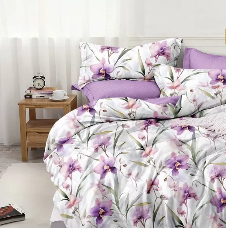 КПБ Поплин Эксклюзив (молния) - ВЕСЕННИЙ АРОМАТ