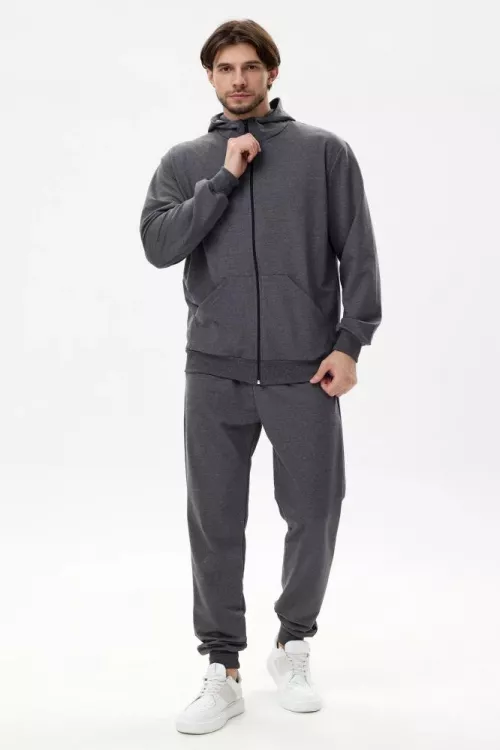 Костюм мужской Эдворд Т темно-серый последний размер