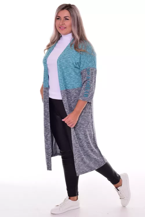 *Кардиган женский Ф-7-012 (зеленый)