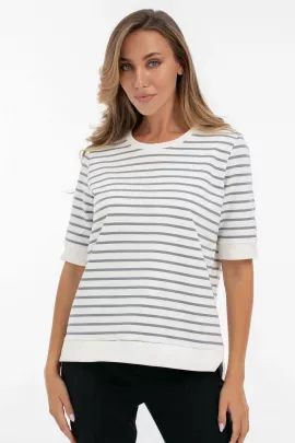 Джемпер Полоса (серый)