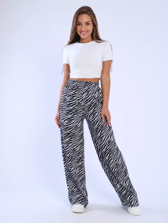 Брюки женские 8-044б (зебра)