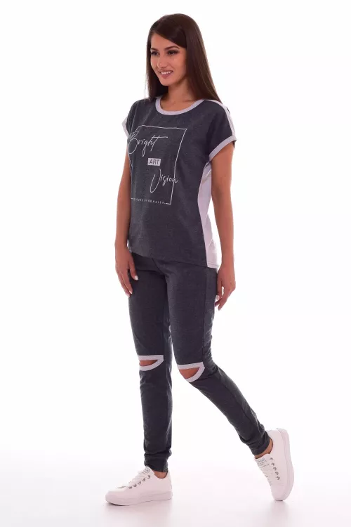 Пижама женская 5-223б (серый)